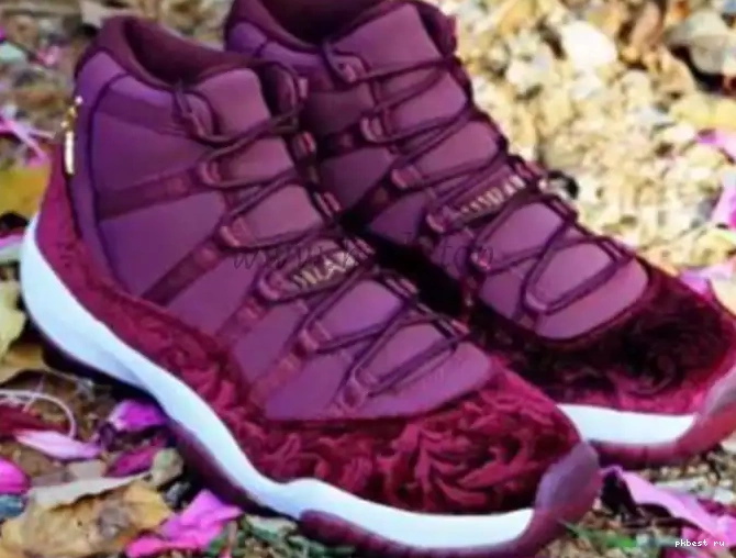 GS AUTHENTIC 11 JORDAN AIR VELVET “HEIRESS” 0528